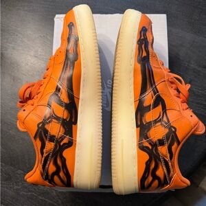 Nike Air Force 1 low Orange Skeleton - sz 11